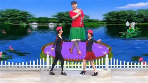 双人水兵舞第二套《我等你在美丽的松山湖》舞步简单易学_凤凰网视频_凤凰网