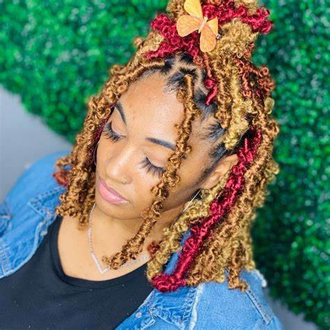 25 Pics of Knotless Distressed Butterfly Locs Braids (2021)