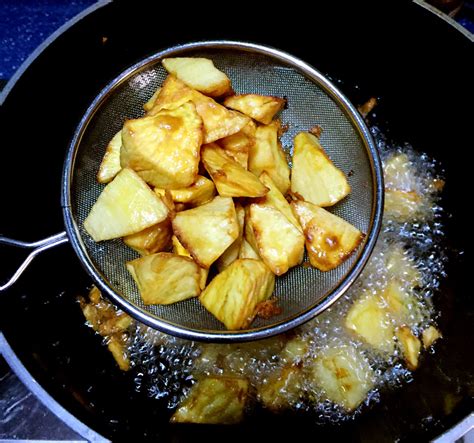 拔丝红薯的做法_【图解】拔丝红薯怎么做如何做好吃_拔丝红薯家常做法大全_NAIYO888_豆果美食