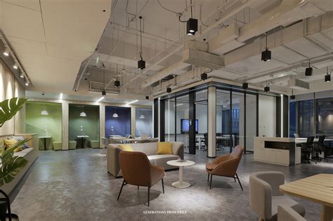 深圳阿里巴巴智慧联合办公设计的整体规划和设计实景案例