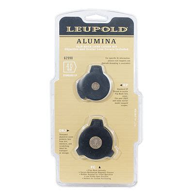 Leupold Alumina (62990) - 40mm Standard EP Flip-Back Lens Cover Kit ...