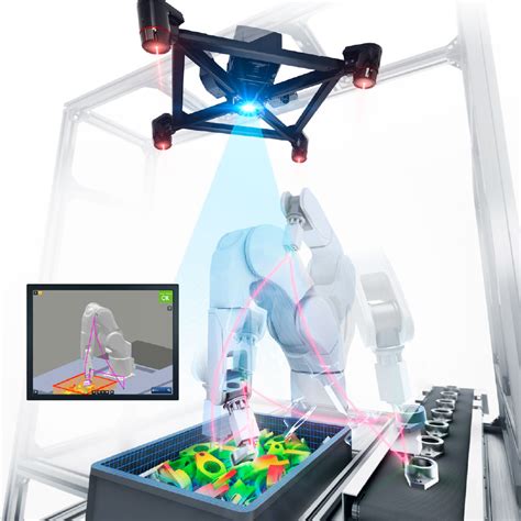 推着购物车的3D机器人图片免费下载_红动中国