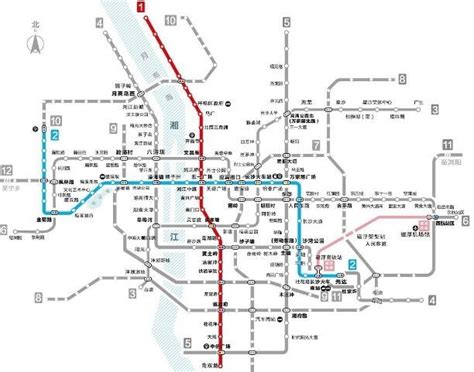 长沙12条地铁线，哪条经过你家门口 - 城建新闻 - 新湖南
