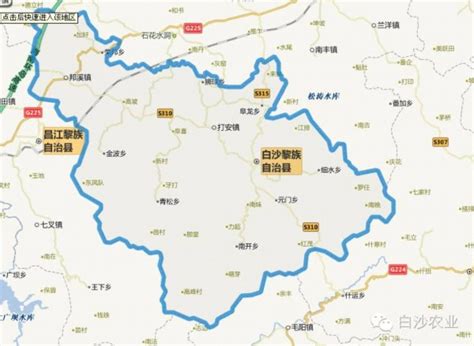 白沙县地名_海南省白沙县行政区划 - 超赞地名网
