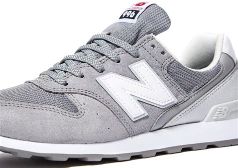 New Balance Leather 996 in Grey (Gray) for Men - Lyst