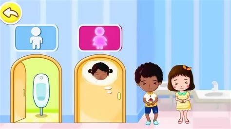 宝宝巴士：认识男厕所和女厕所儿童益智卡通动画