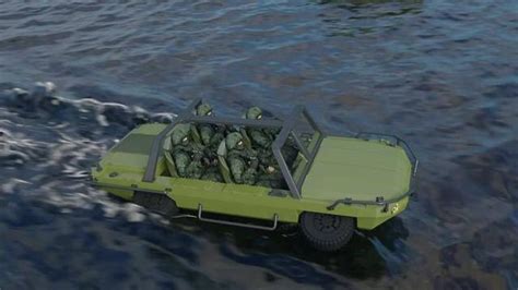 世界顶级的4款水陆两栖车，陆地上是汽车，下水就是快艇！