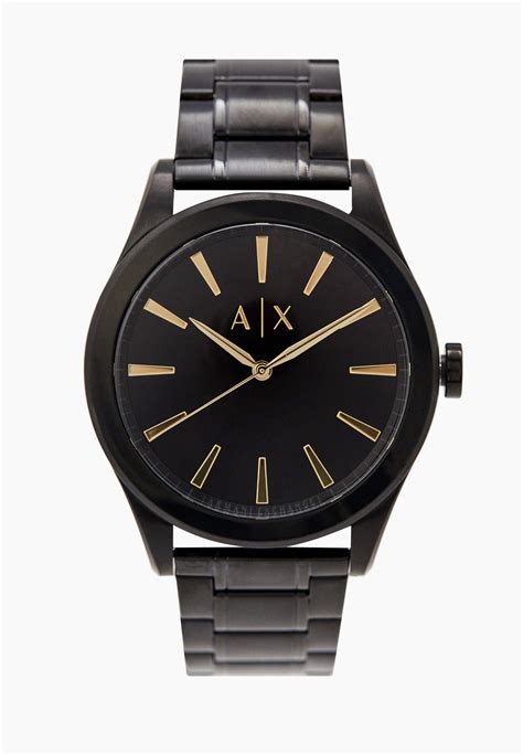 Часы и браслет Armani Exchange AX7102, цвет: черный, RTLABI494701 ...