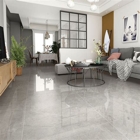 新款高档灰色仿石纹600*600仿抛釉客厅耐磨瓷砖现代时尚亮面地砖-阿里巴巴
