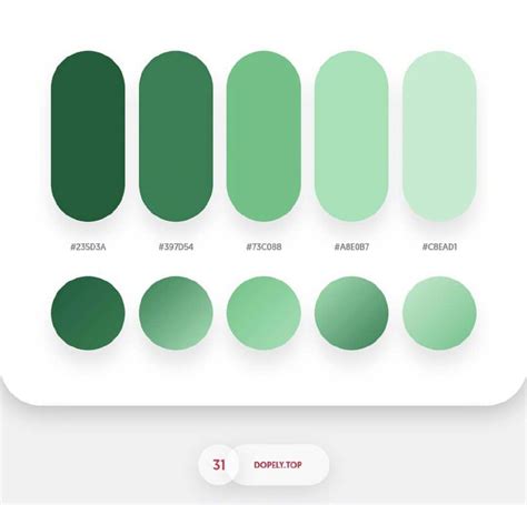 设计师的灵性配色-06绿色系 - 平面设计教程_ - 虎课网