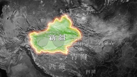 新疆地图地形图AE模板_AE模板下载(编号:7845269)_AE模板_光厂(VJ师网) www.vjshi.com