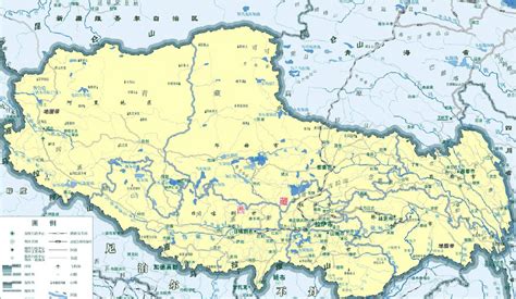 西藏及各城市，8幅最新地图