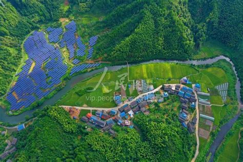 湖南怀化：光伏发电助力侗乡脱贫致富-人民图片网