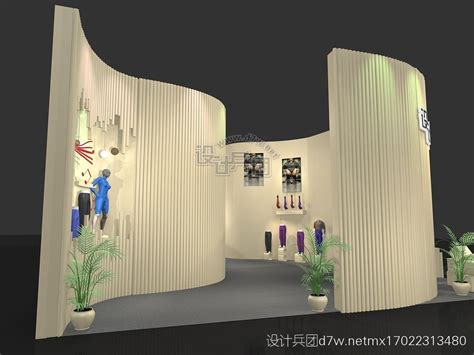 展会 展台 展位 3D效果图 案例赏析|三维|动漫|小成3D设计师 - 原创作品 - 站酷 (ZCOOL)