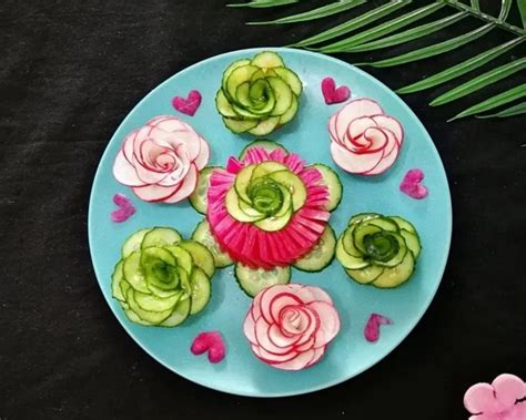 摆盘花样图片