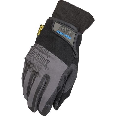 MECHANIX WEAR X-large Male Black and Gray Cotton Insulated Winter ...