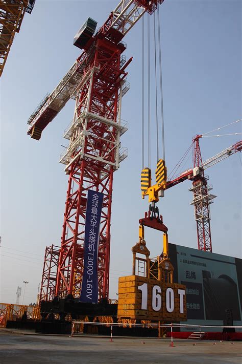 销售鸿达6吨8吨动臂塔吊 塔机塔式起重机 动臂式 平头式 出口塔吊-阿里巴巴