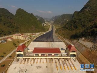 靖西至龙邦高速公路建成通车 主线全长28.30公里 - 广西县域经济网