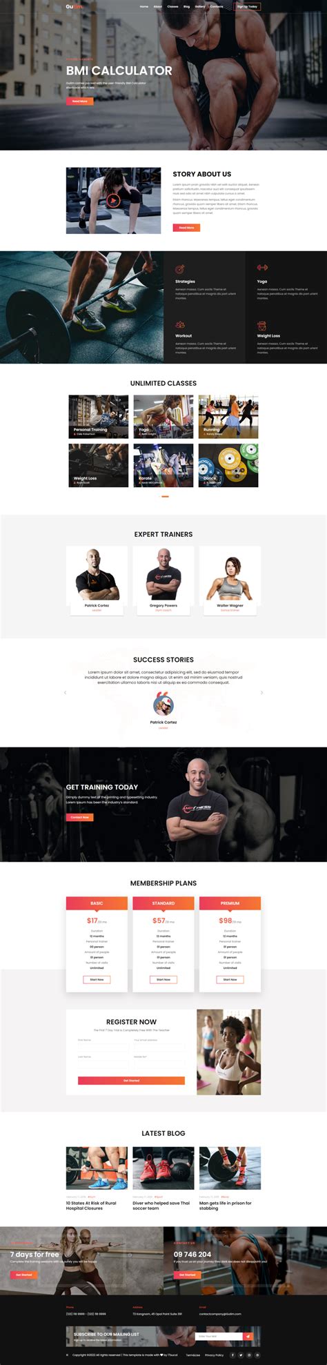 体育类网页设计代码，运动健身网站设计_墨鱼部落格