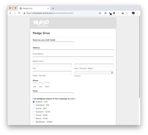 Stylish, Secure Forms with Wufoo