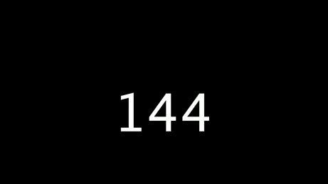 The Number: 144