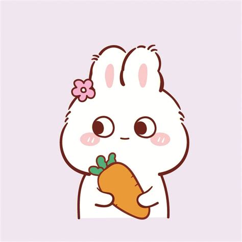 动漫头像萌兔图片