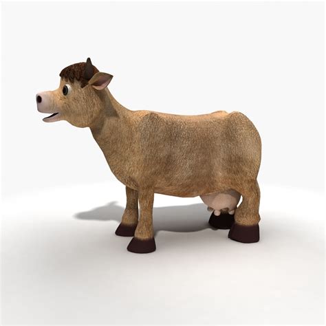 Vaca dos desenhos animados Modelo 3D - TurboSquid 884637