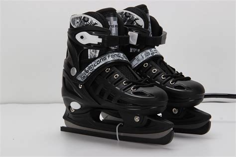 隆峰滑冰鞋冰刀鞋 青少年可调大小儿童成人速滑花样溜冰刀鞋-阿里巴巴