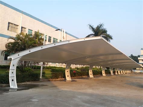 吉武膜结构停车棚产品_上海吉武膜结构技术有限公司