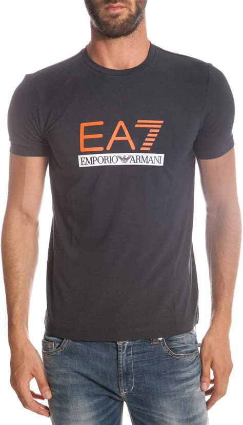 EA7 Emporio Armani 273619 – 6p254 camiseta, Azul oscuro, XXL: Amazon ...