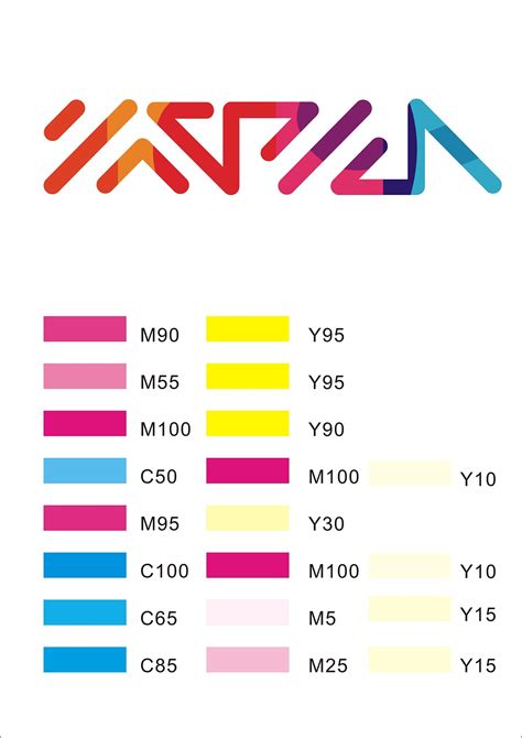 色彩丰富的标志设计（带CMYK值）|平面|Logo|425287254 - 原创作品 - 站酷 (ZCOOL)