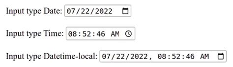 使用 JavaScript 设置输入类型日期和时间的值 – 码微