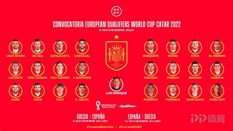 2022世界杯西班牙国家男子足球队名单_2022西班牙国家男子足球队主力名单_电视猫