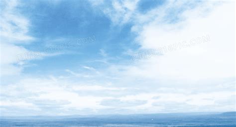 蔚蓝天空图片