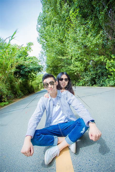 情侣合照图片
