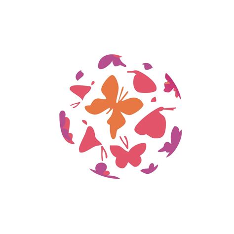 蝴蝶logo,其它,LOGO/吉祥物设计,设计模板,汇图网www.huitu.com
