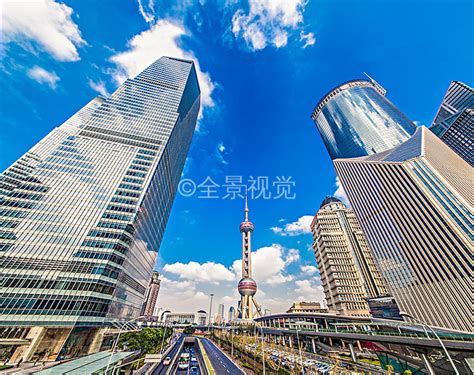 上海市陆家嘴金融中心商圈_高清图片_全景视觉