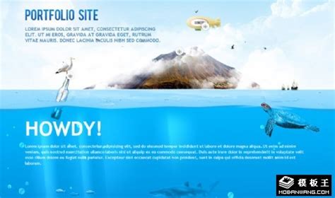 海洋网页/调整|网页|个人网站|MUMUQI - 原创作品 - 站酷 (ZCOOL)