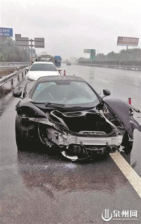 持续降雨泉州高速辖区交通事故140起 超级跑车追尾“受伤” - 城事要闻 - 东南网泉州频道