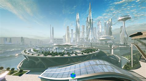 未来之城――魔方楼|插画|创作习作|刘嘻嘻11 - 原创作品 - 站酷 (ZCOOL)