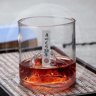 [SG stocks]Japanese Fuji Mountain whiskey cup Tibetan Mountain cup Heat ...