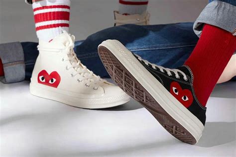 CdG PLAY Releasing Three New Converse Colorways With All-Over Logo ...