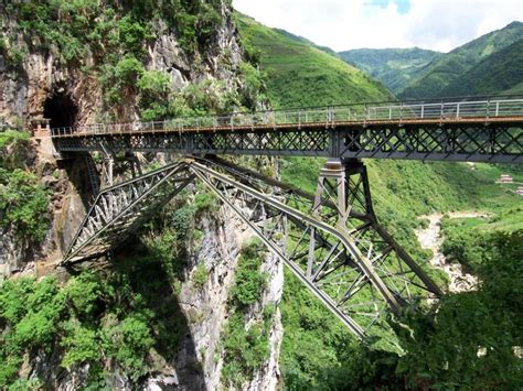 红河州屏边县滇越铁路五家寨“人字桥” - 中国国家地理最美观景拍摄点