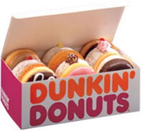 Dunkin’ 唐恩都乐 全球知名咖啡 甜甜圈 烘培 快餐-罐头图库
