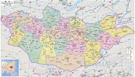 内蒙古自治区地图全图_内蒙古自治区电子地图