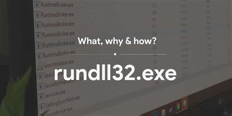 Rundll32.exe: is it Malware? How to Fix Rundll32.exe Error?