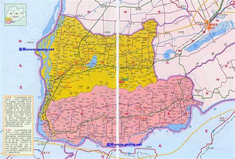 运城市行政区划地图：运城市下辖1个市辖区、2个县级市、10个县分别是哪些？