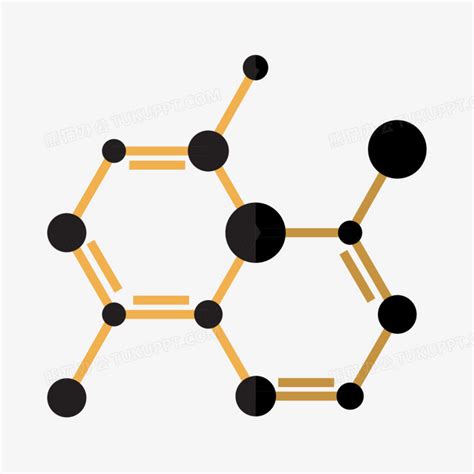 化学分子结构PNG图片素材下载_化学PNG_熊猫办公