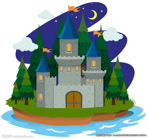 卡通城堡设计图__卡通设计_广告设计_设计图库_昵图网nipic.com