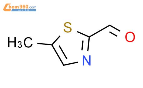 13838-78-3,5-甲基-1,3-噻唑-2-甲醛化学式、结构式、分子式、mol – 960化工网